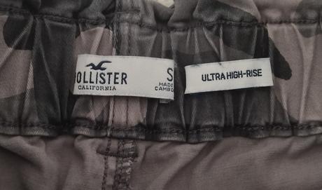 Nohavice s vysokým pásom, hollister,s