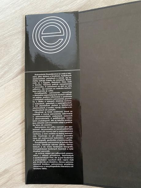 Veľká stará retro encyklopédia astronómie 1987,