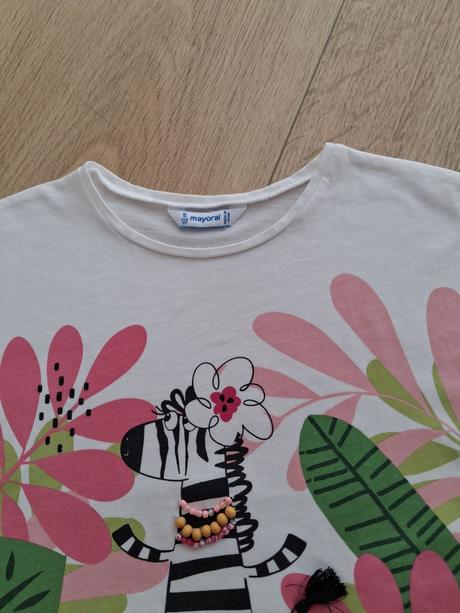 Dievcenske tricko zebra mayoral, vel. 110, mayoral,110