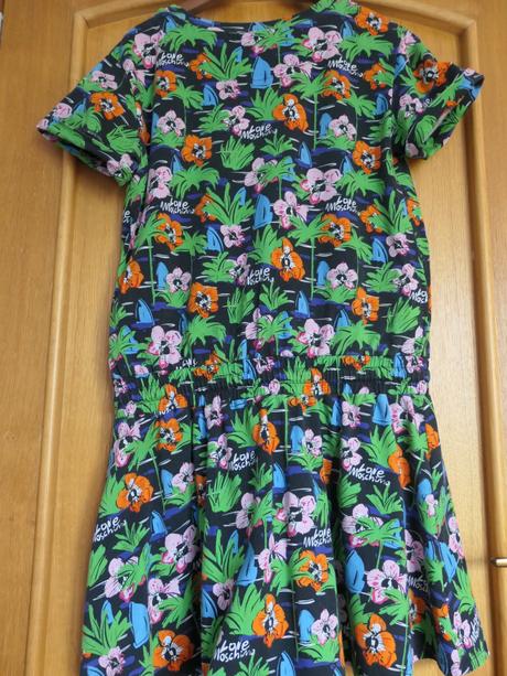 Love moschino ikon damske letne top saticky m/l, moschino,m