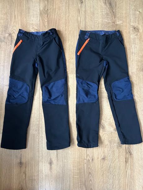 Detské soft shellové nohavice quechua, quechua,122