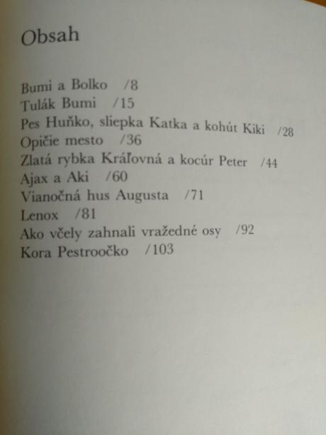Kniha bumi  - príbehy o zvieratkách od f. wolfa, 