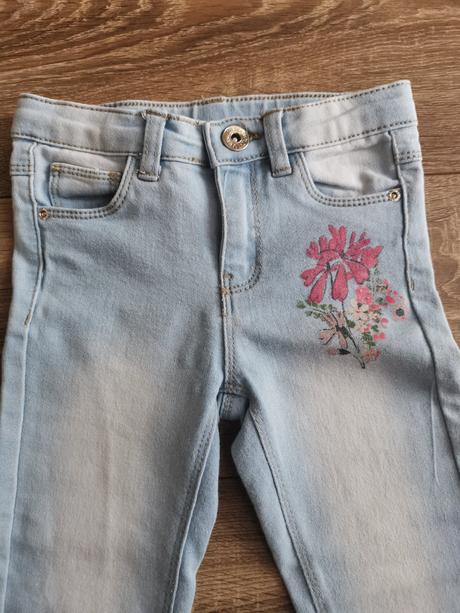 Rifle elasticke s kvetinkou, pepco,110