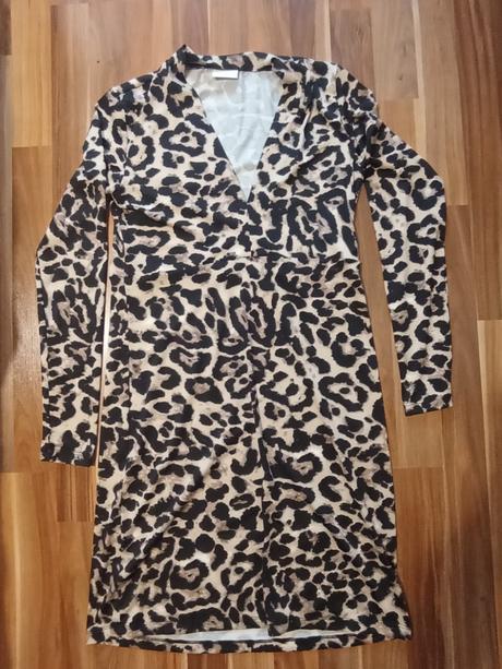 Leopardie šaty, s