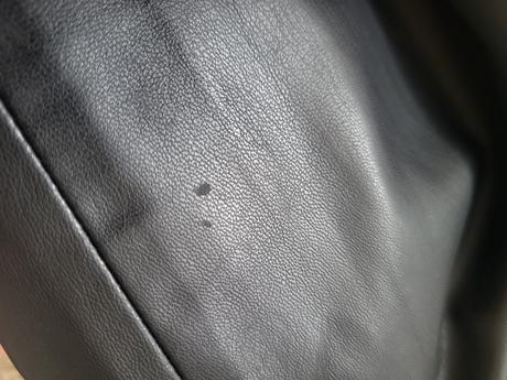 Kožené nohavice, zara,s