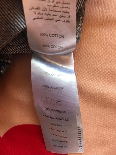 Rifľová sukňa na traky, denim,xs