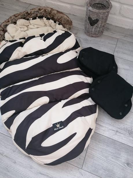 Zimný fusak petite chérie + rukávniky, petite chérie