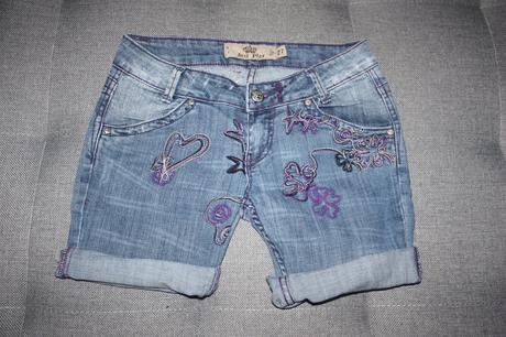 Riflové krátke nohavice, 26