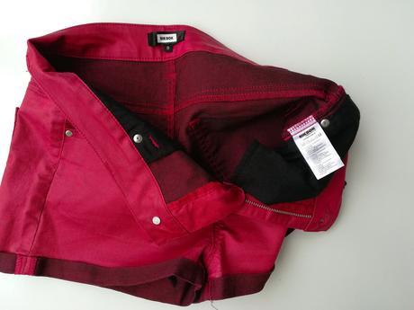 Krátke nohavice bik bok, s