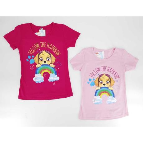 Dievčenské tričko paw patrol - 2 farby., nickelodeon,98 - 128