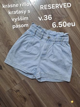 Kraťasy reserved, reserved,36