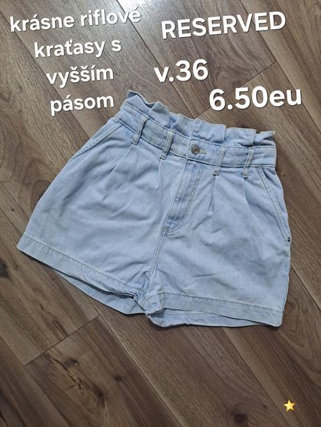 Kraťasy reserved, reserved,36