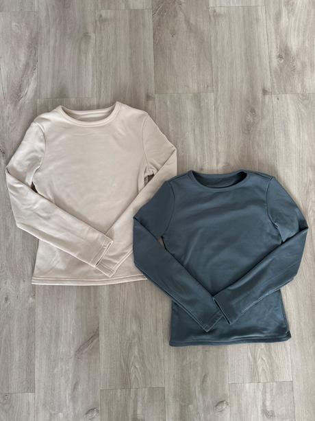 Zateplené tričko s dlhým rukavom, s