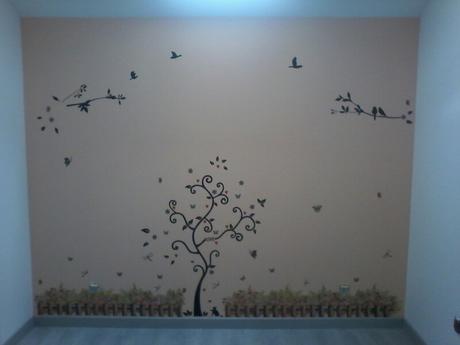 Dekoračná nálepka na stenu, 
