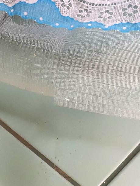 Plastový obrus do záhrady, 