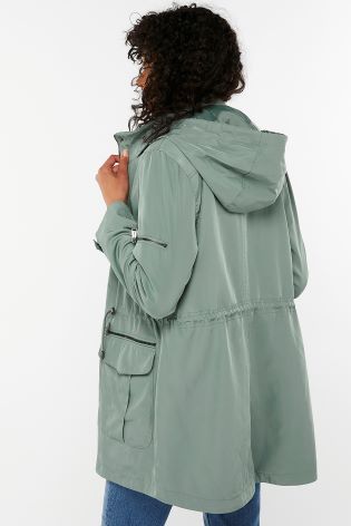 Bledozelená bunda, monsoon,l