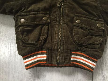 Chlapcenska bunda 4-6 mesiacov, h&m,68