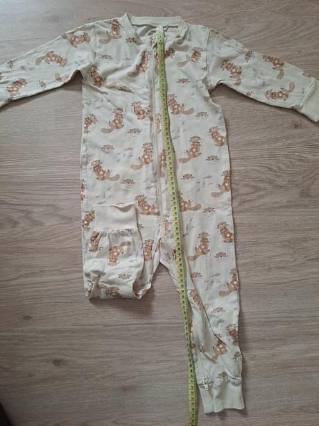 Lindex pyzamo / overal na spanie vydra / panda 92, lindex,92