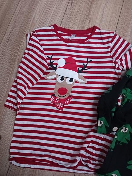 Vianočné tričká, h&m,116