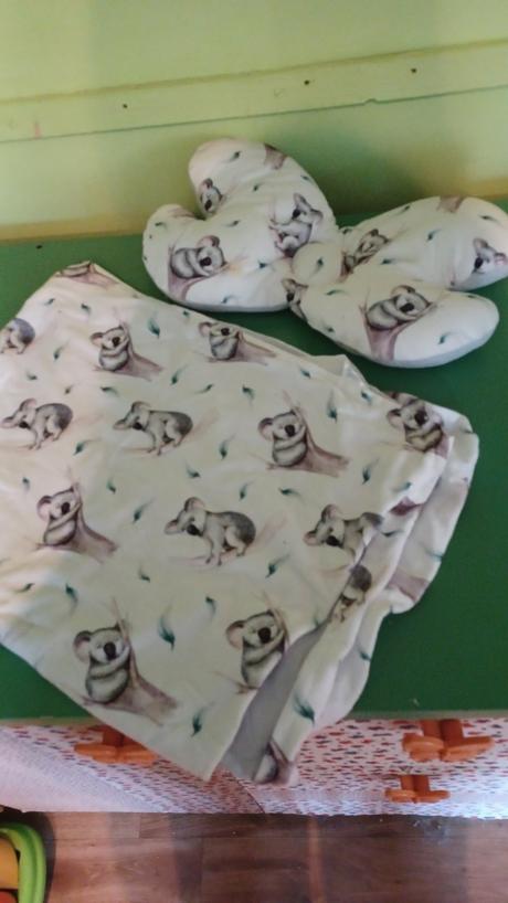 Deka do kočíka s vankúšom, 