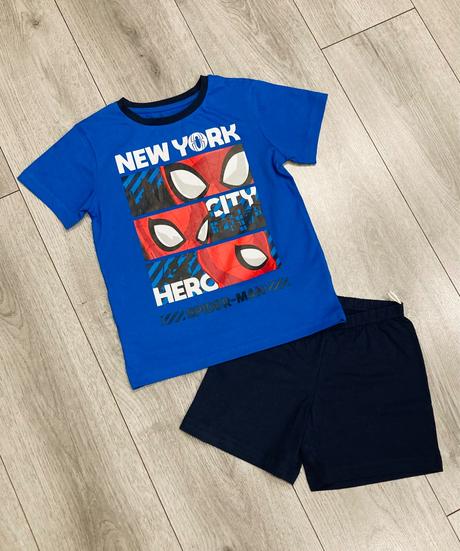 2x pyžamo spiderman veľ. 128, c&a,128