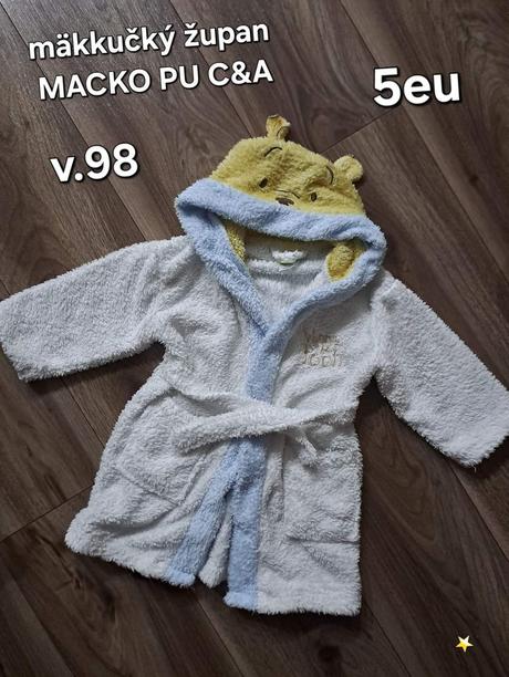 Froté župan macko pu, c&a,98