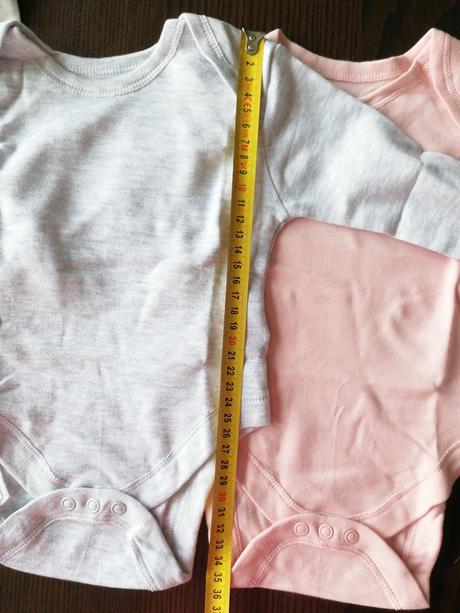 Ružovkaste body, primark,68