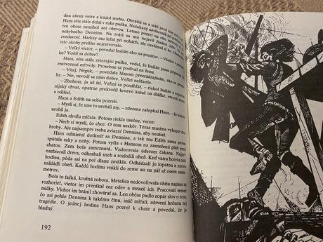 Krásna stará retro kniha biele ticho london jack,