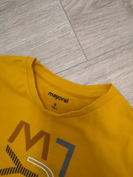 Žlté tričko mayoral, veľ. 110, mayoral,110