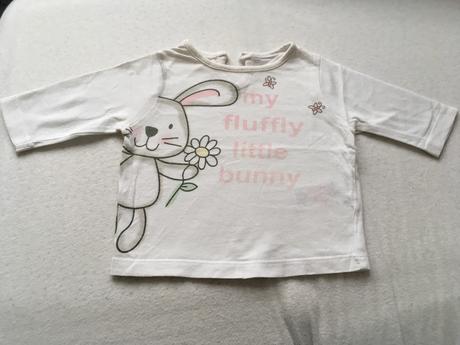 Tričko so zajačikom 0-1 mesiac č.56, cherokee,56