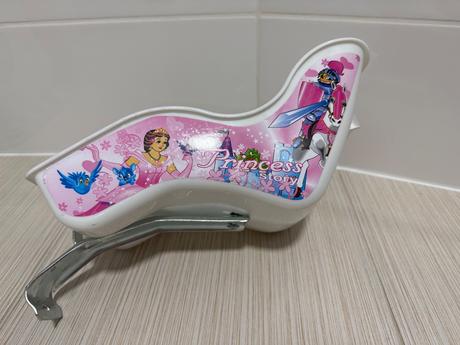 Sedacka na bicykel pre babiku,