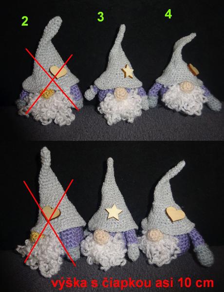 Háčkovaný škriatok,