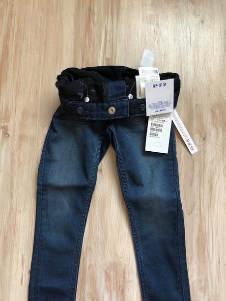 Nové rifle skinny fit super soft h&m 104, h&m,104