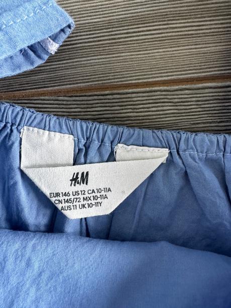 Volanove šaty, h&m,146