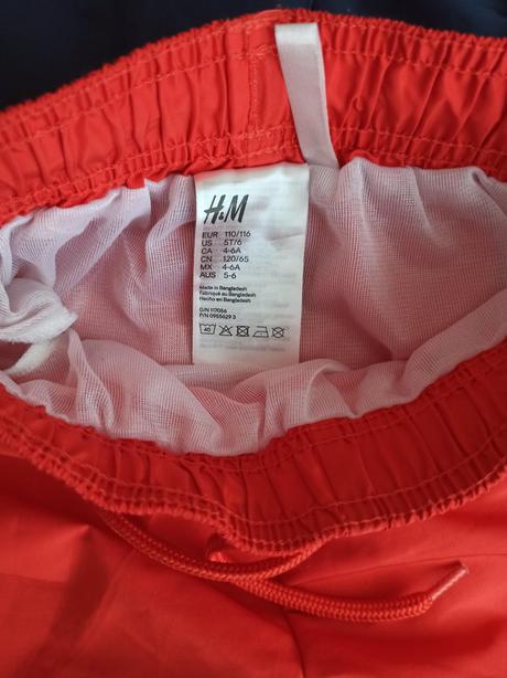 4x plavecké šortky, h&m,116