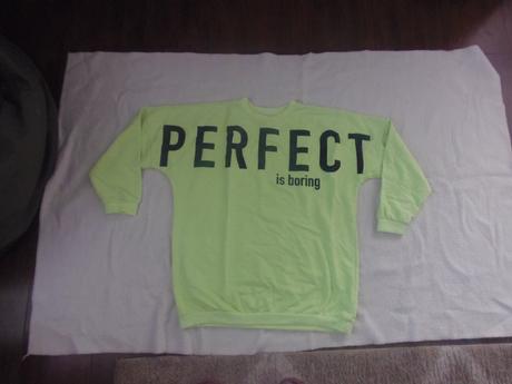 Mikina - neónová farba, 158