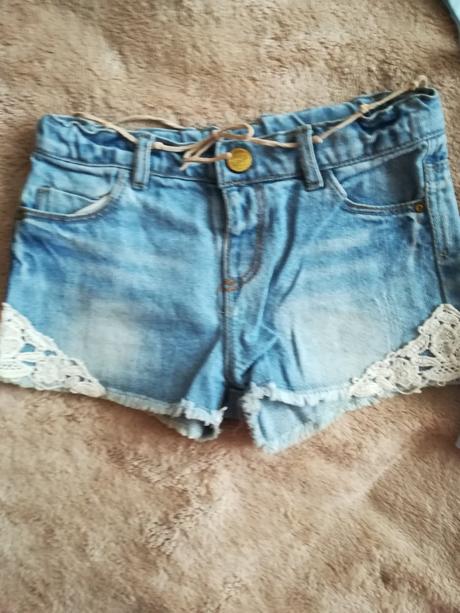 Kratasy s čipkou, zara,98