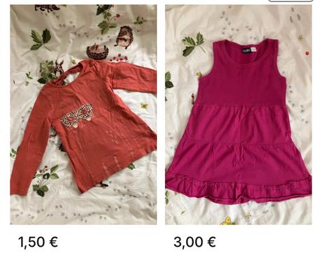 Balík oblečenia pre dievča 110, 104–116