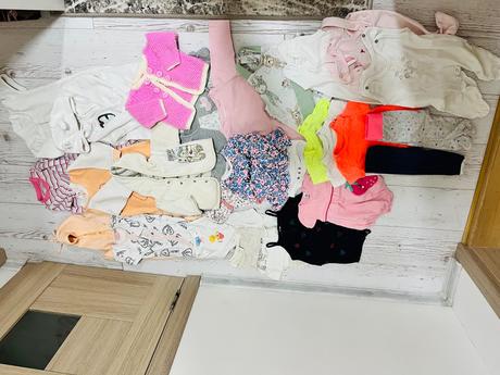 Balík oblečenia pre dievca 62, 50–62