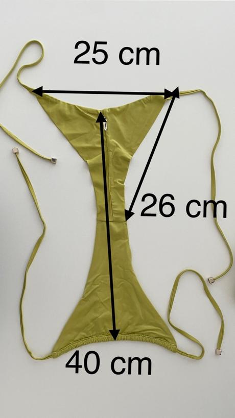 Calzedonia saténové bandeau brazil kendall jenner, calzedonia,xs