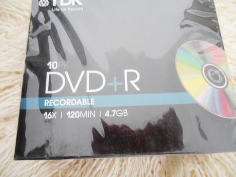 Tdk dvd +r,