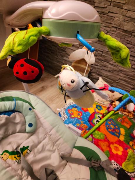 Detská hojdačka caretero bugies,