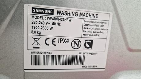 Samsung práčka - slim, samsung
