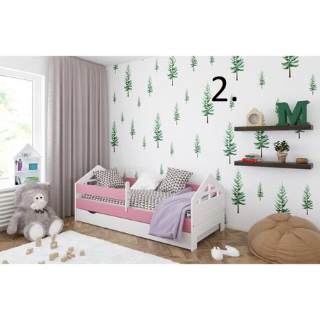 Detská posteľ komplet, šírka (cm): 80,dĺžka (cm): 160