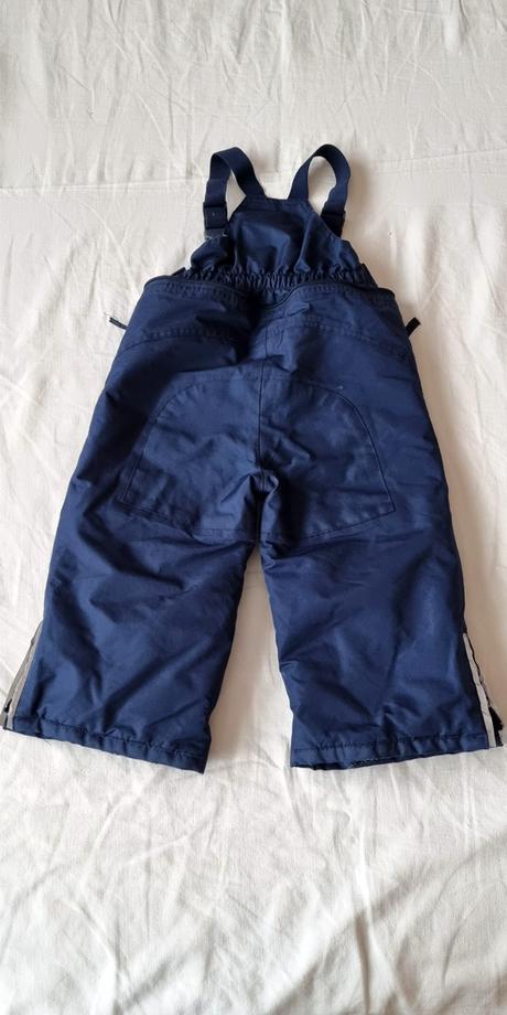 Zimné detské nohavice s trakmi, 86