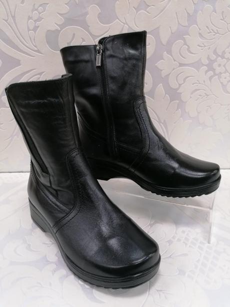 Dámske kožená čižmy 19070478 z, 36