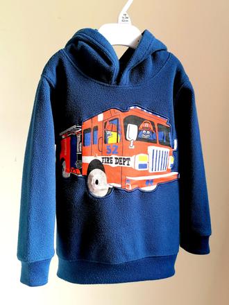 Kvalitná fleec-mikinka, palomino,110