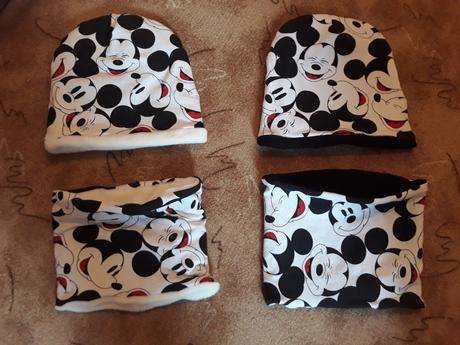 Nové hand_made sety čiapka a nakrčnik, <50 - 140