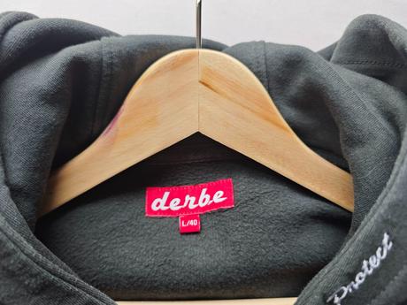 Značková sivá mikina derbe, l