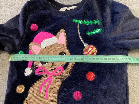 Mäkučká mikina s meniacimi flitrami zn.h&m (116), h&m,116